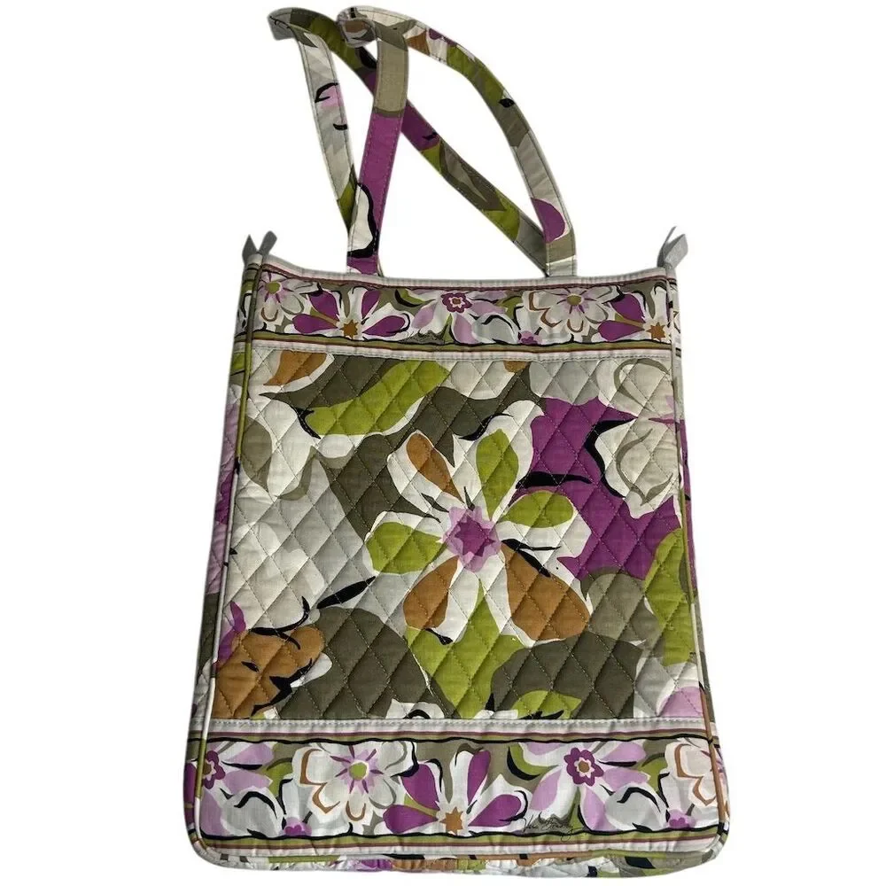 Vera Bradley Women's Laptop Tote Portobello Road Floral Multicolor‎